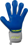 Reusch Attrakt Grip Evolution Finger Support Junior 5272820 6006 yellow grey back